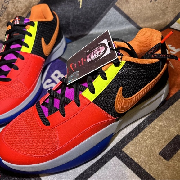 Nike | Shoes | Nike Ja Morant Asw Size 7 Youth In Black Multi Color And ...